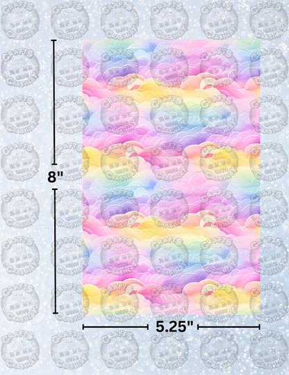 "Pastel Clouds" Decorative Diamond Painting Release Papers
