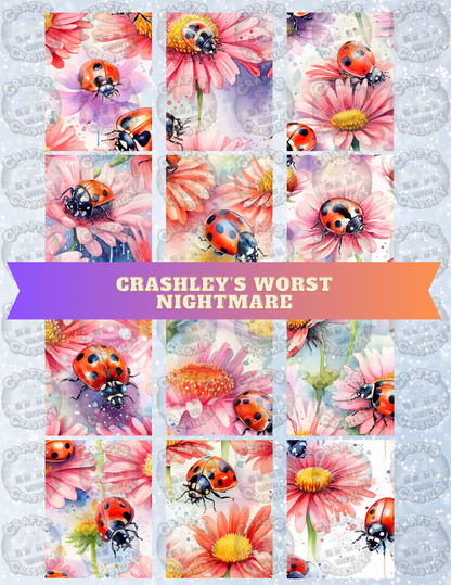 "Crashley's Worst Nightmare" Decorative Diamond Painting Release Paper