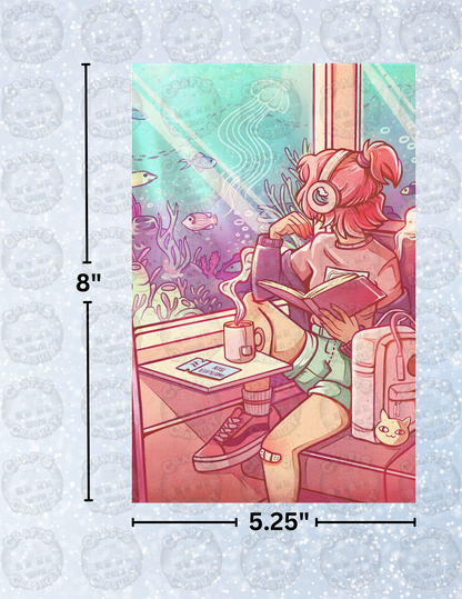 "Underwater Train" by ©Mrs Butter D Decorative Diamond Painting Release Papers