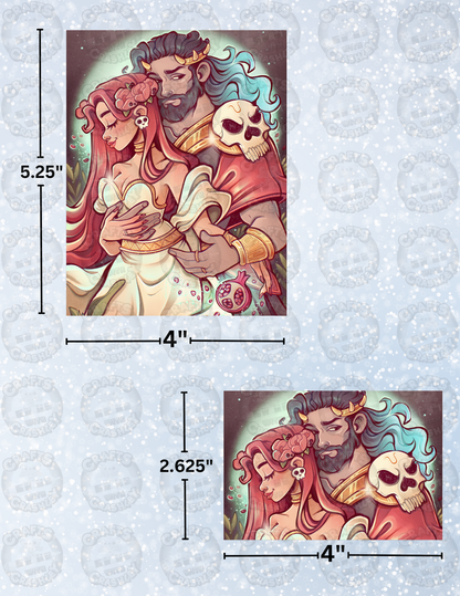 "Hades & Persephone" by ©Mrs Butter D Decorative Diamond Painting Release Papers