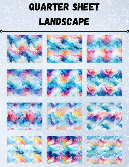 "Swirly Swirl" Decorative Diamond Painting Release Paper