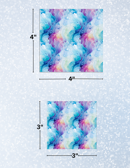 "Swirly Swirl" Decorative Diamond Painting Release Paper