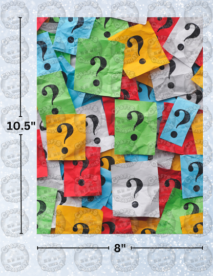 "Mystery Notes" Decorative Diamond Painting Release Papers