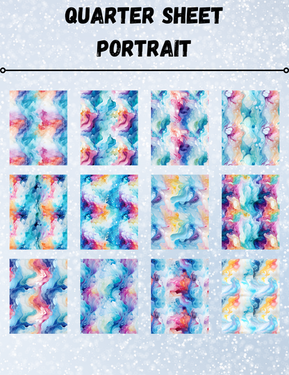 "Swirly Swirl" Decorative Diamond Painting Release Paper