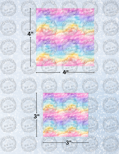 "Pastel Brush Strokes" Decorative Diamond Painting Release Papers