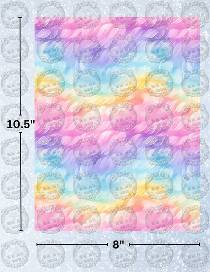 "Pastel Brush Strokes" Decorative Diamond Painting Release Papers