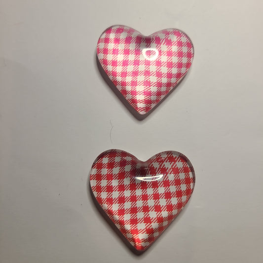 Dome Plaid Heart Coverminder