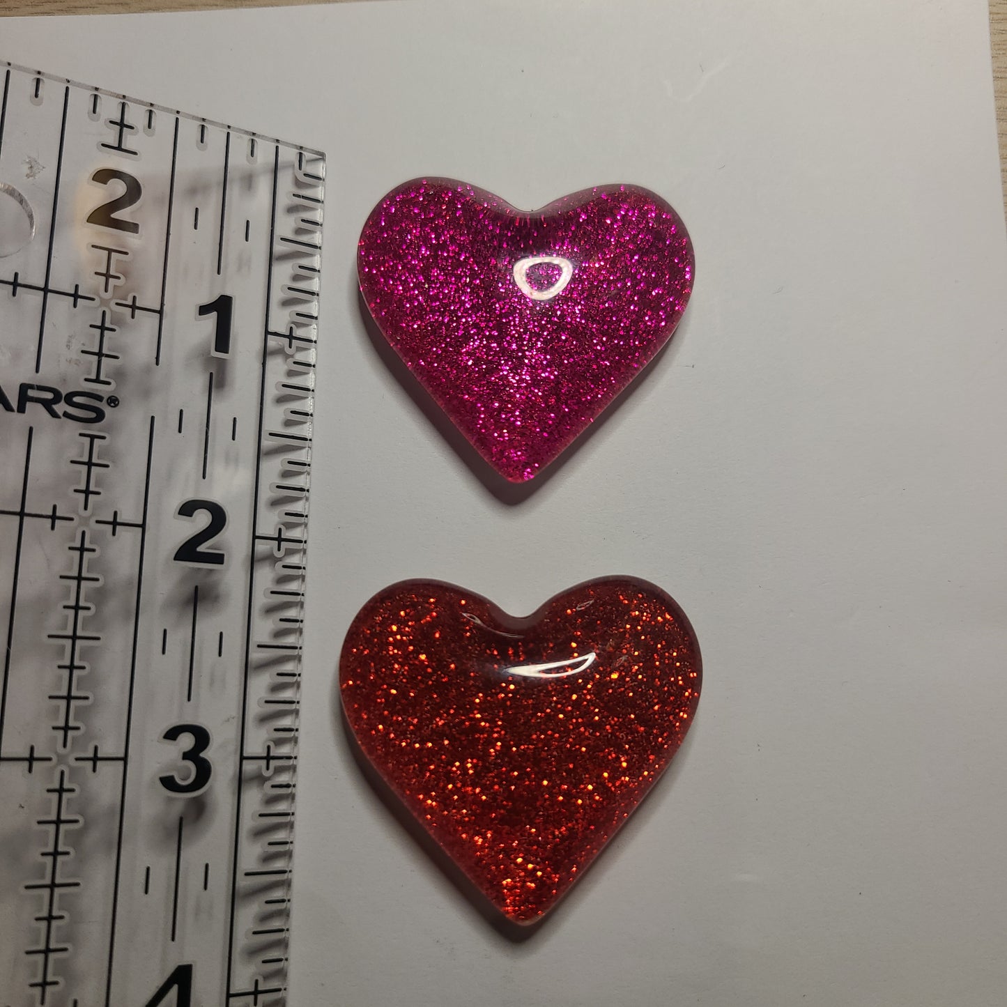 Dome Glitter Heart Coverminder