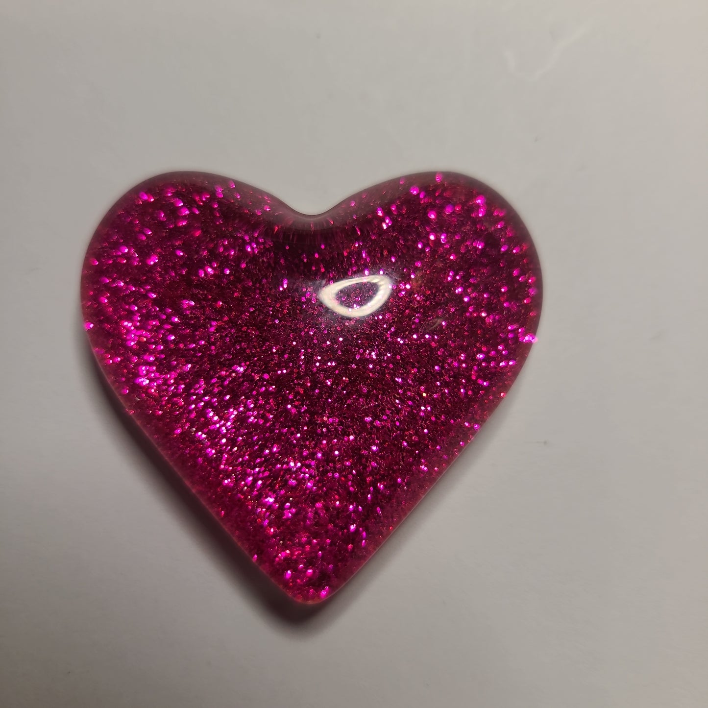 Dome Glitter Heart Coverminder