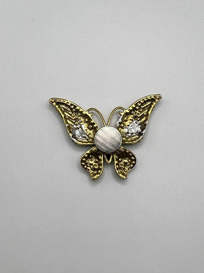 Brilliant Green Rhinestone Butterfly Coverminder