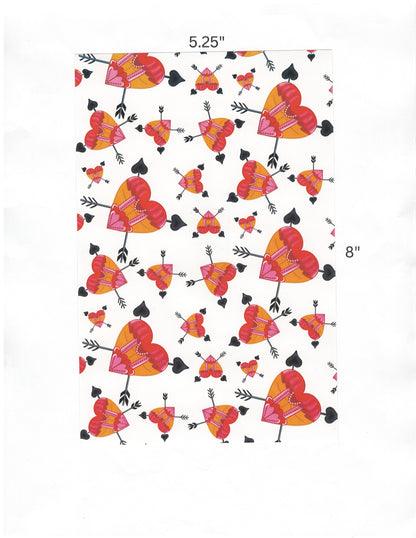 "Cupid's Arrow Booty Heart" by Mrs Coffee Decorative Diamond Painting Release Papers