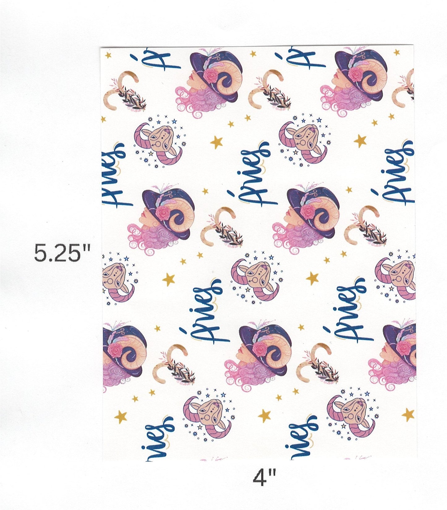 "Aries" Decorative Diamond Painting Release Papers