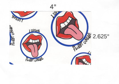 "Fluent Cursive" by Mrs Coffee Decorative Diamond Painting Release Papers