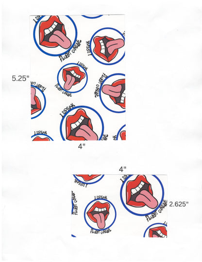 "Fluent Cursive" by Mrs Coffee Decorative Diamond Painting Release Papers