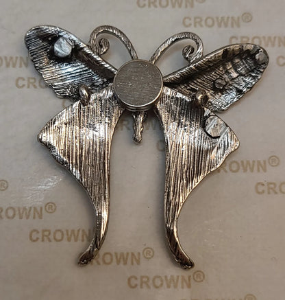 Beautiful Rhinestone Butterfly Coverminder