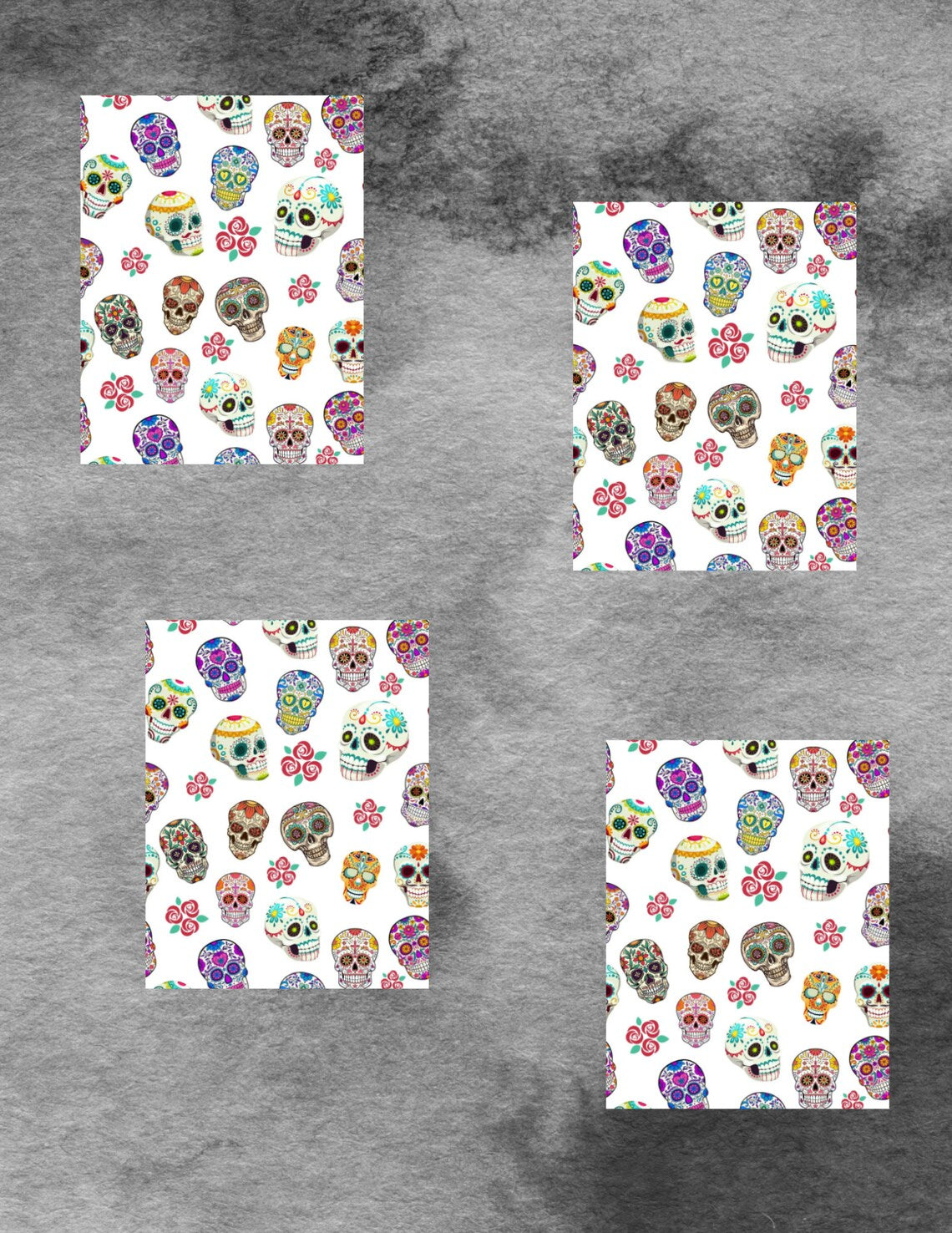 "Sugar Skulls" Decorative Diamond Painting Release Papers