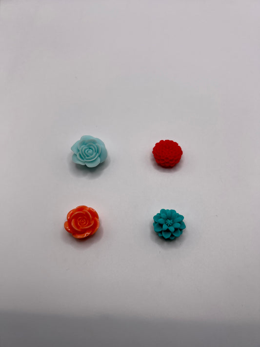 Cute Resin Flower Coverminders